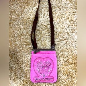 Juicy Couture pink crossbody bag